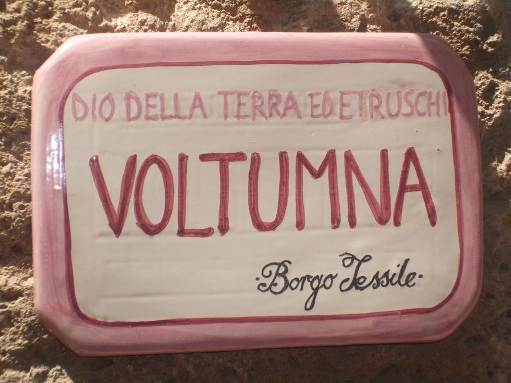 Vila Voltumna - Le Dimore Di Borgo Tessile Orvieto Exteriér fotografie